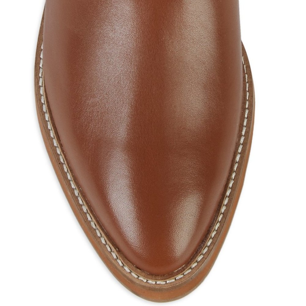 Cole Haan Go-To Leather Chelsea Boots Color: BISON - Picture 3 of 8